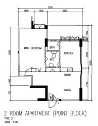 Blk 302B Anchorvale Court (Sengkang), HDB 2 Rooms #579397751